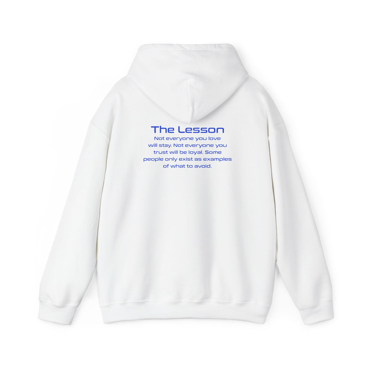 The Lesson Hoodie – White