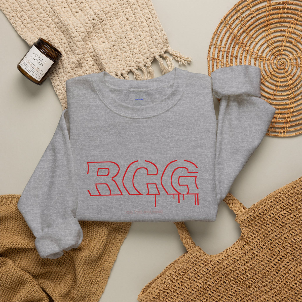 For The Culture Basketball Crewneck Sweatshirt - Bootcamp Gear Graphic Pullover