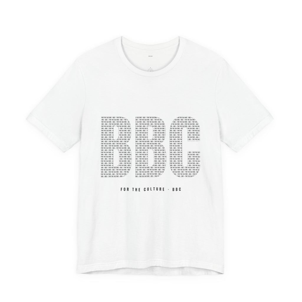 BBC Microtext Tee – White