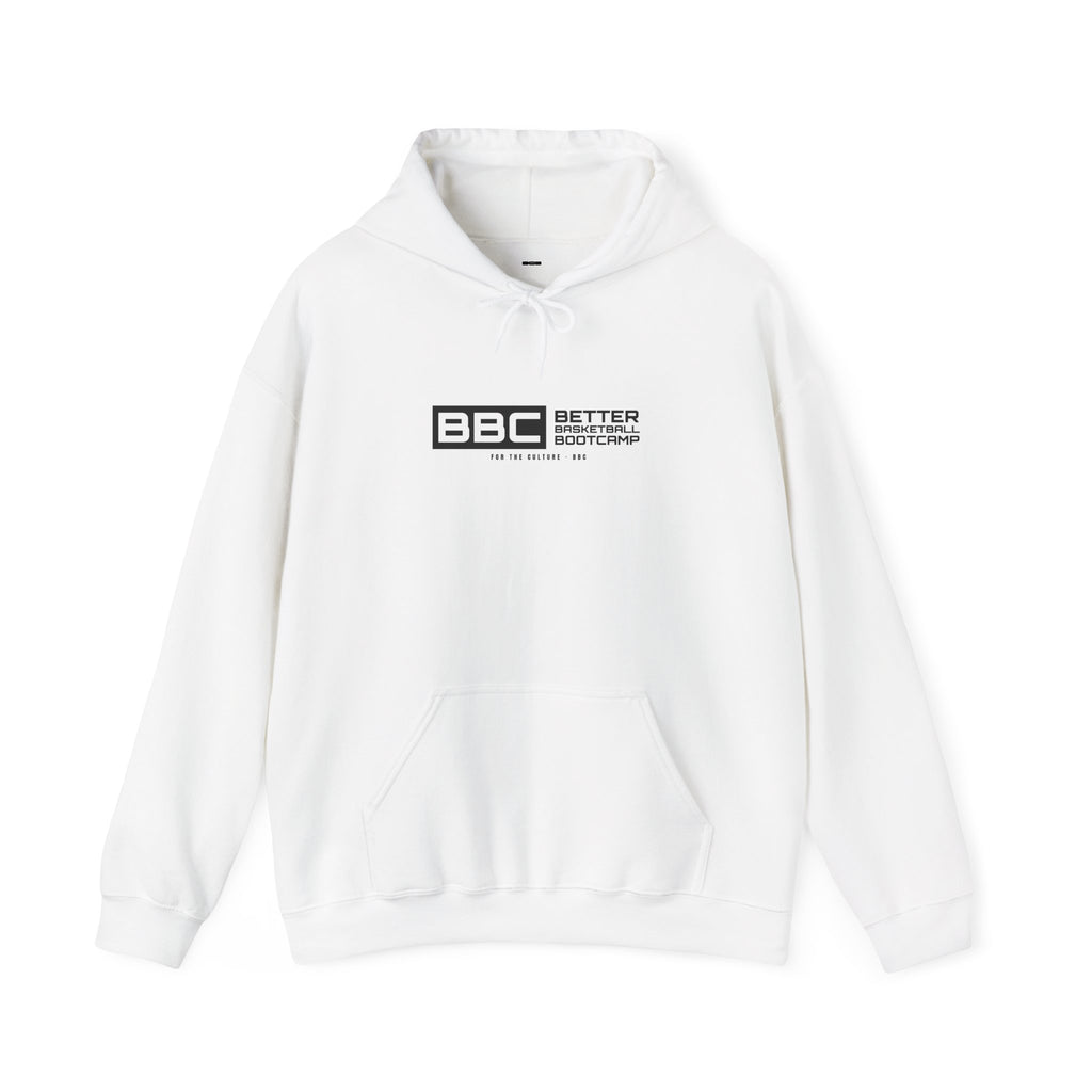 BBC Orbitron Split-Block Hoodie – White