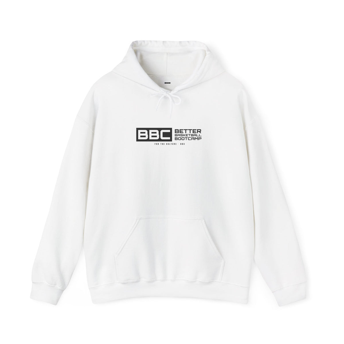BBC Orbitron Split-Block Hoodie – White