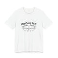 BootCamp Gear Gothic Crest Tee – White (Black Crest)