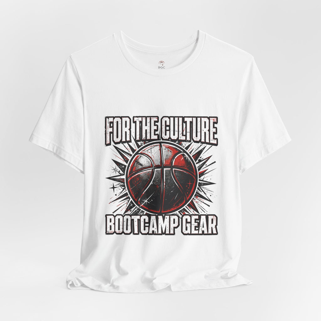 For The Culture Basketball Tee — "Bootcamp Gear" Graphic Shirt