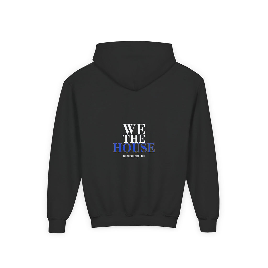 We The House Hoodie – Didone Stack (Black) – Youth