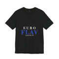 Euro Flav Tee – The Euro Serif – Black