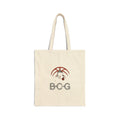 Basketball Umbrella Graphic Tote Bag — BCG Logo Cotton Canvas Tote