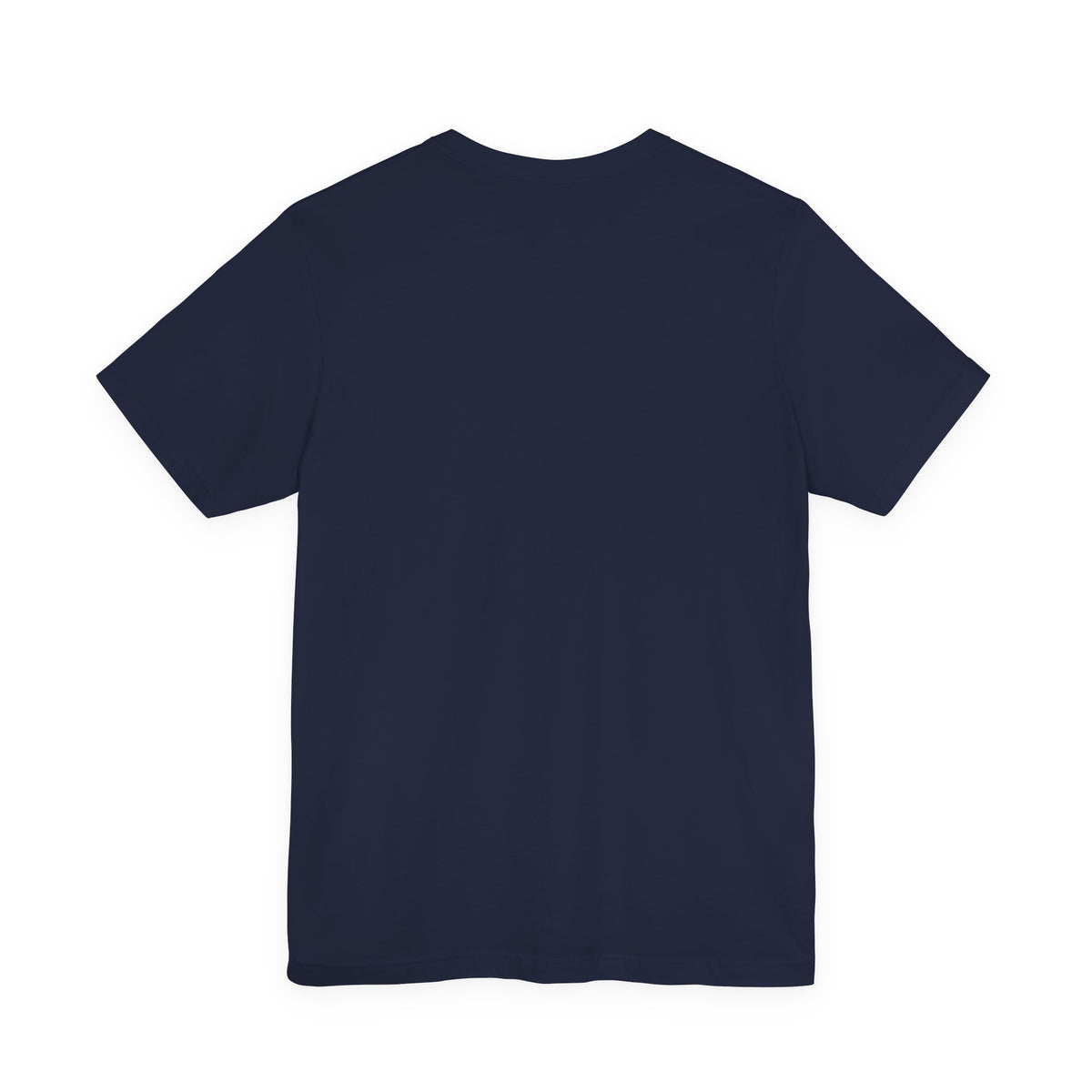Minimalist White Tee with Tiny Chest Logo – Classic Casual Short Sleeve Shirt