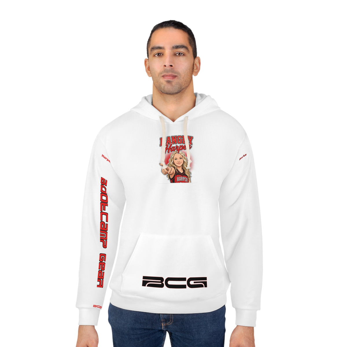 Hangry Harper Shakopee Hoodie – White
