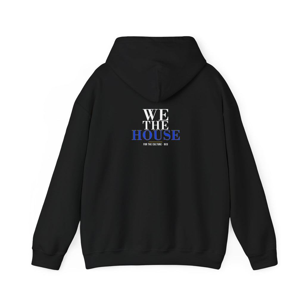 We The House Hoodie – Didone Stack (Black)