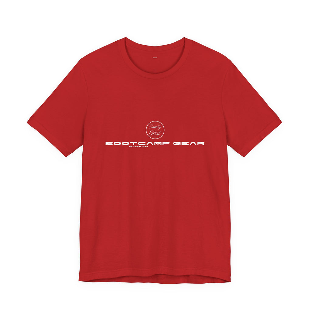 Family First Tee – Madrid (Red)
