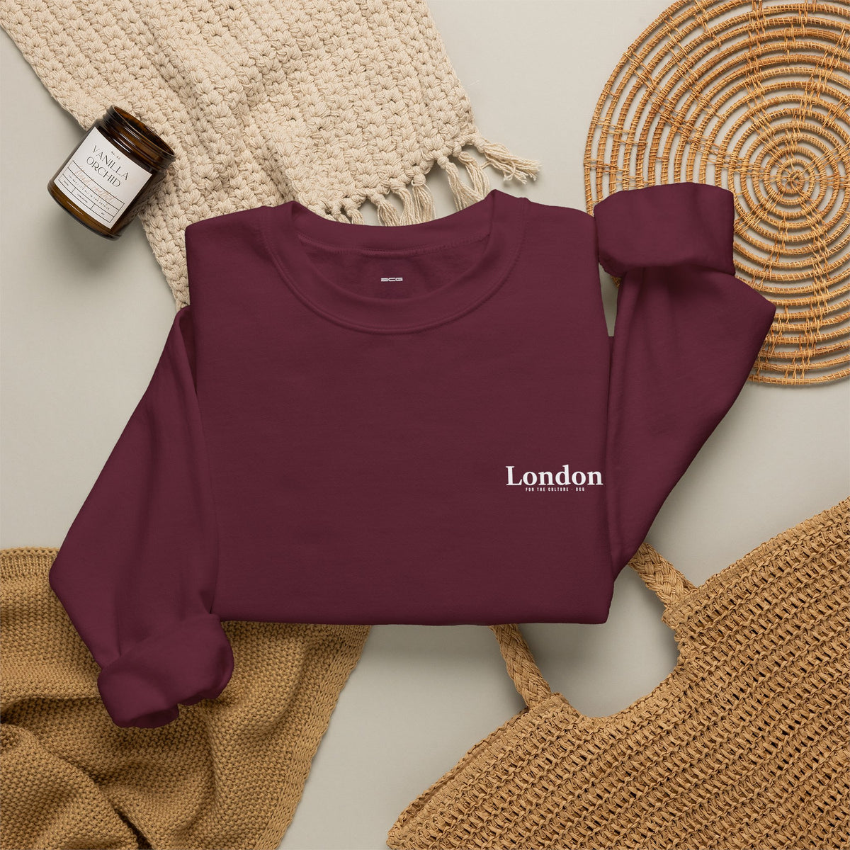 For The Culture London Crewneck Sweatshirt