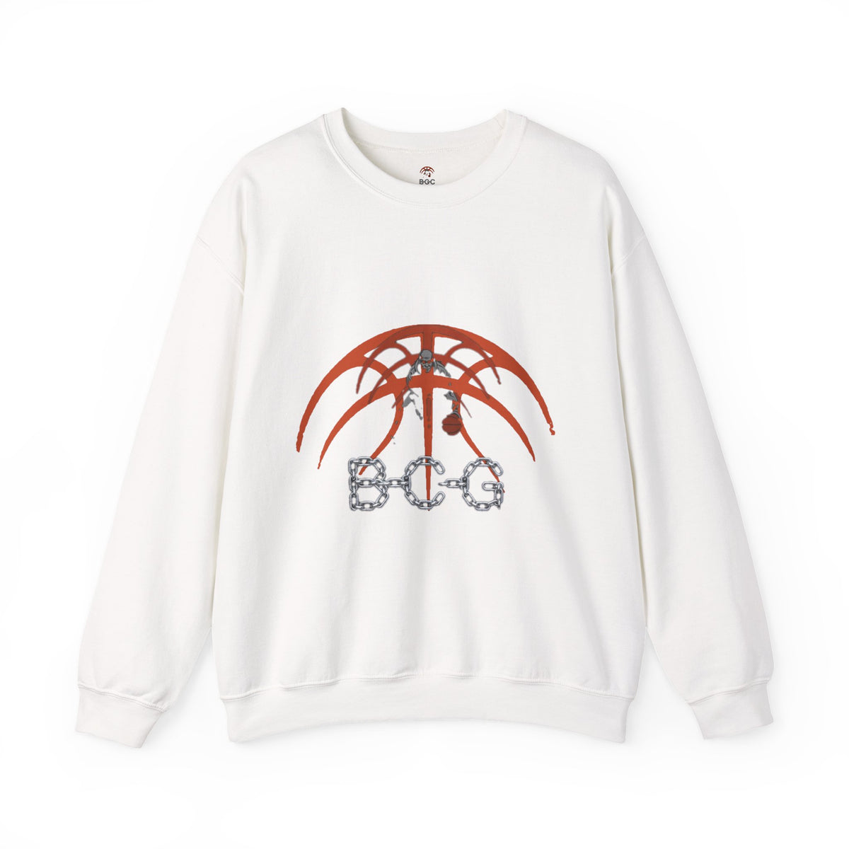 Basketball Chain Logo Crewneck Sweatshirt