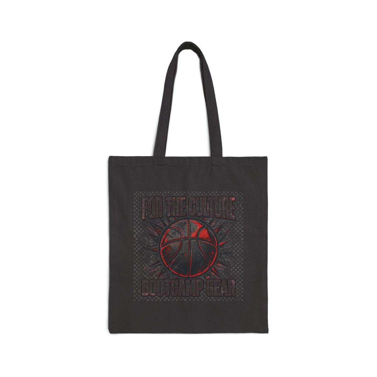 Tote Bag — "For The Culture" Basketball Bootcamp Gear Canvas Tote