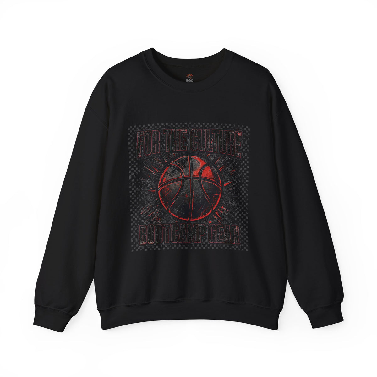 For The Culture Basketball Crewneck Sweatshirt - Rootcamp Gear Graphic Pullover