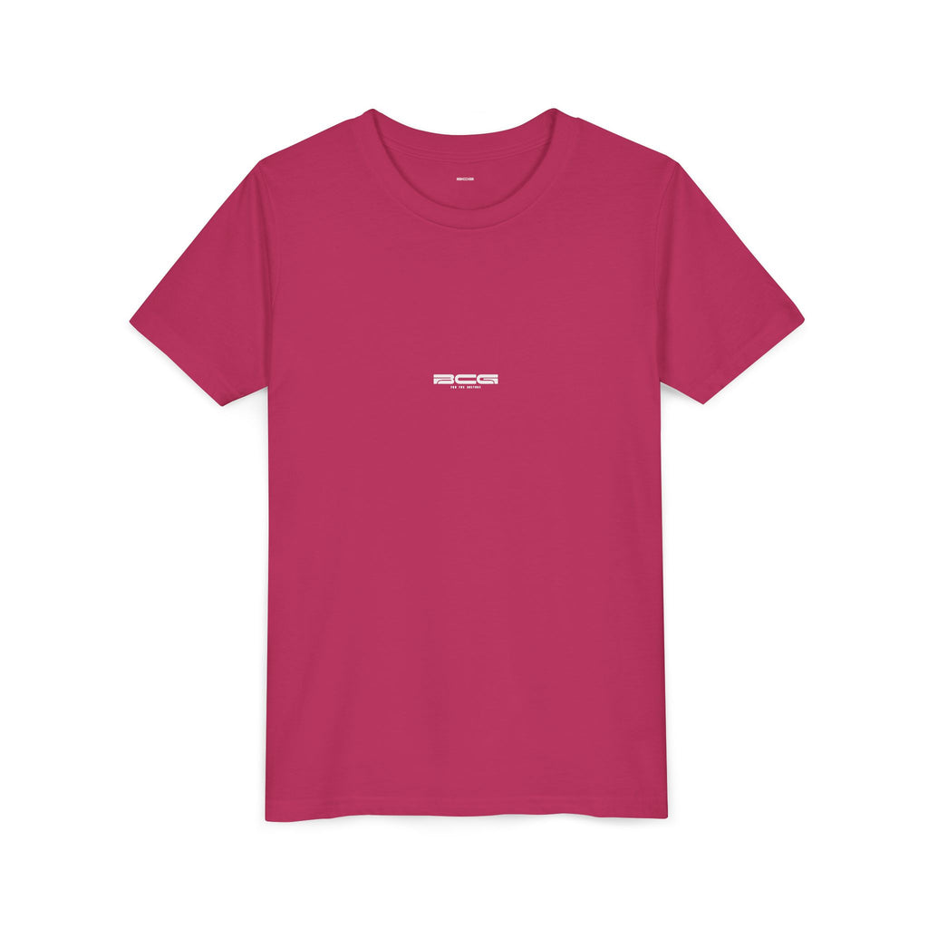 ML Tee – Dem Boys Didot Back (Berry) – Youth