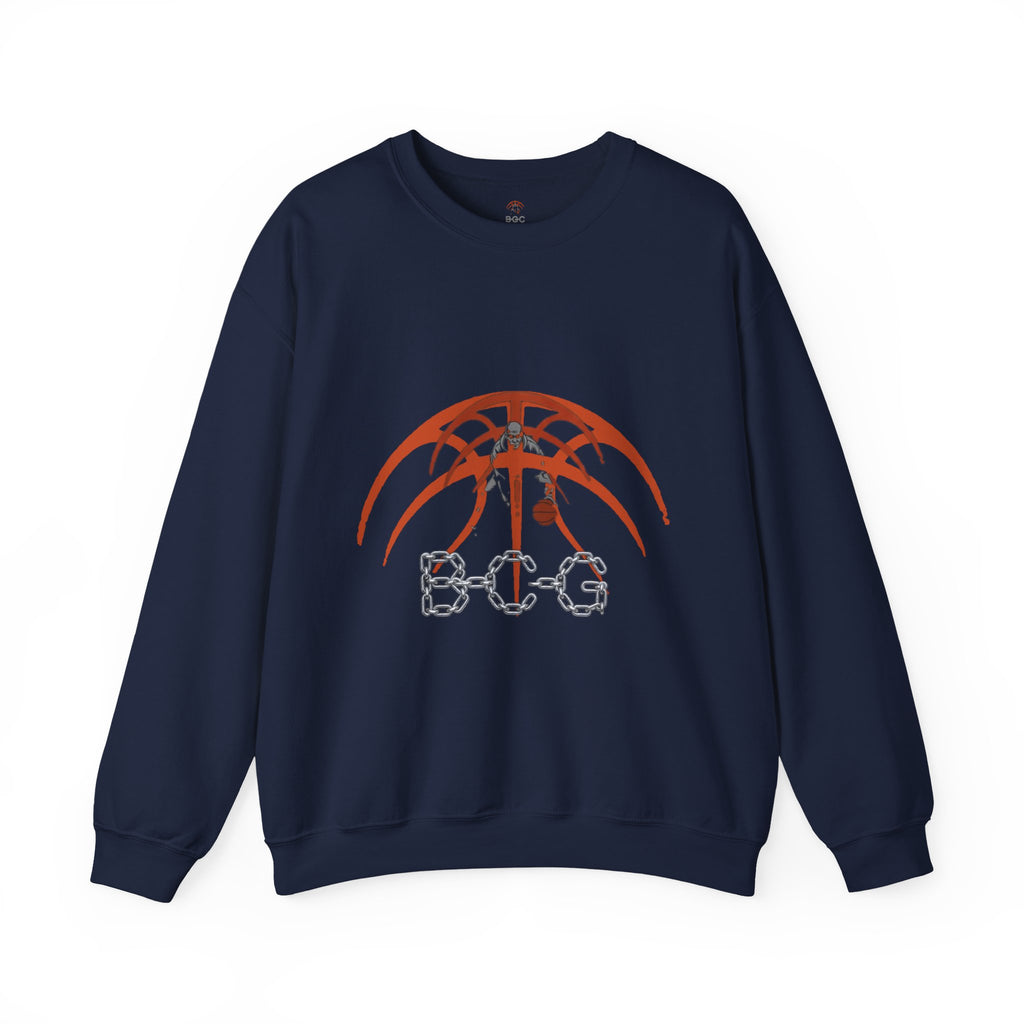 Basketball Chain Logo Crewneck Sweatshirt