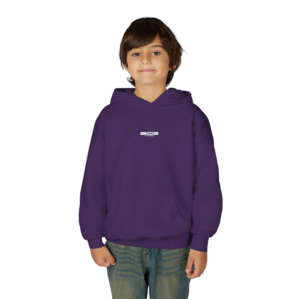 ML Hoodie – Whatever You Think Back (Purple) – Youth