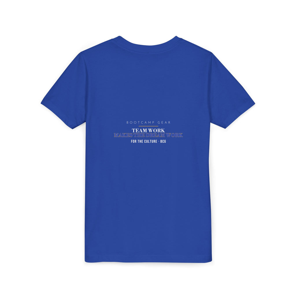 Team Work Tee – Team Work Makes The Dream Work (True Royal) – Youth