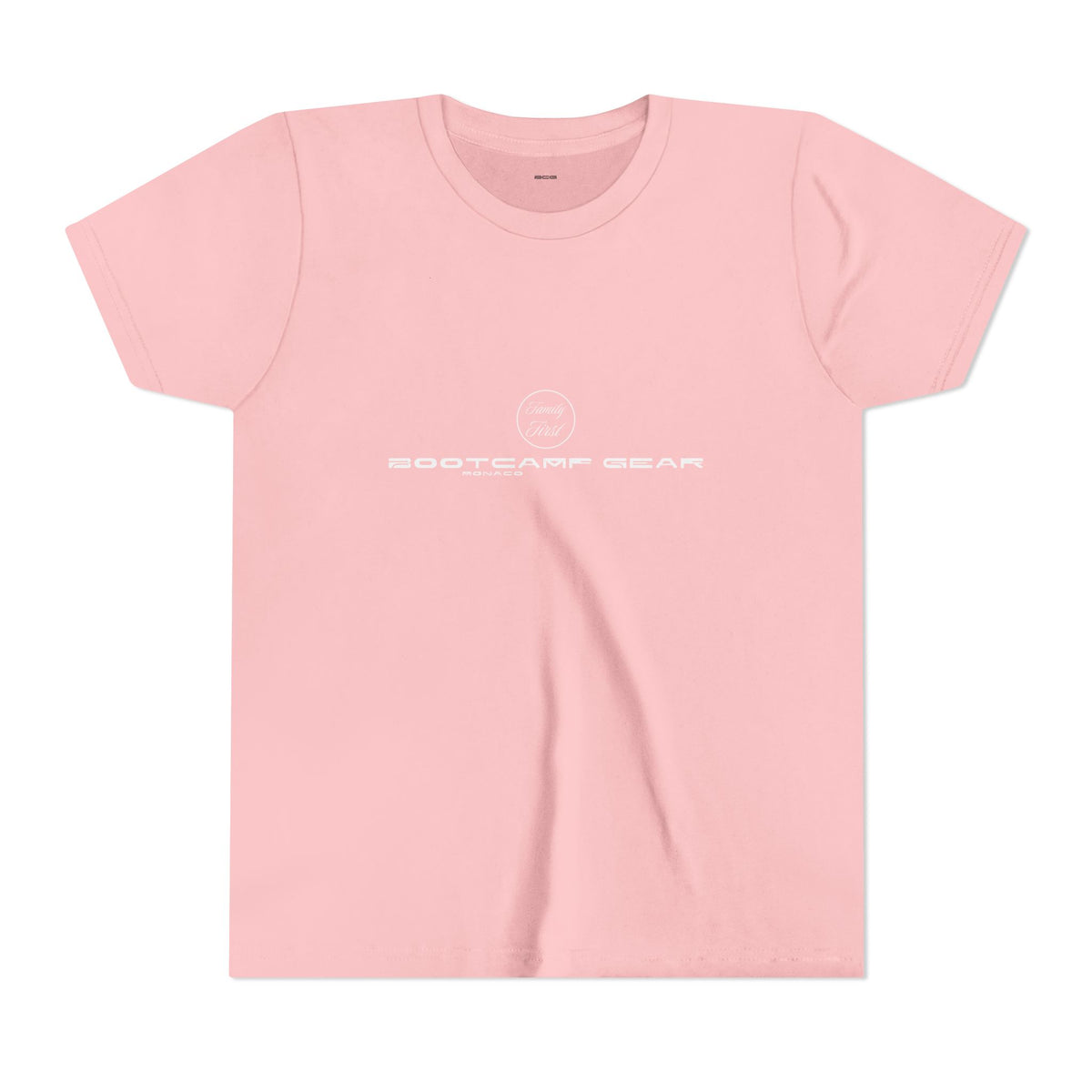 Family First Tee – Monaco (Pink) – Youth