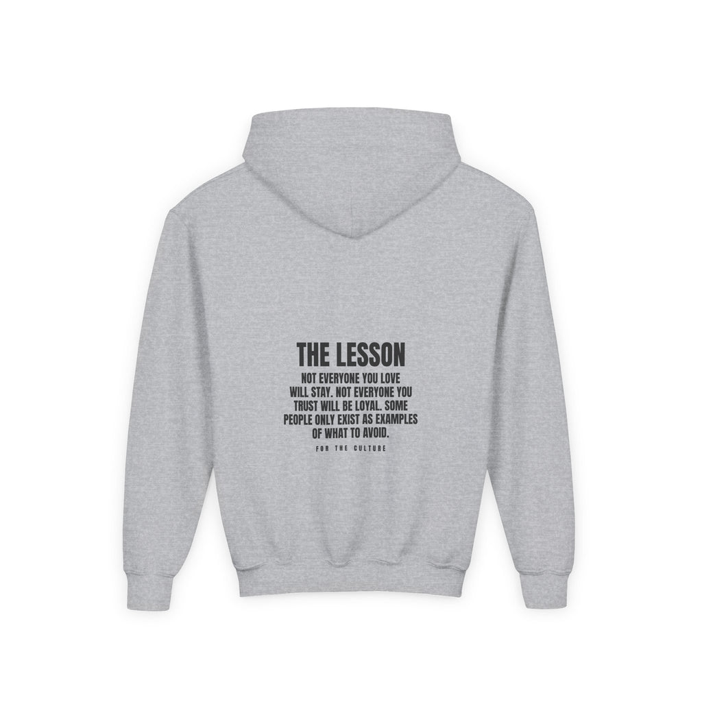 ML Hoodie – The Lesson Back (Sport Grey) – Youth