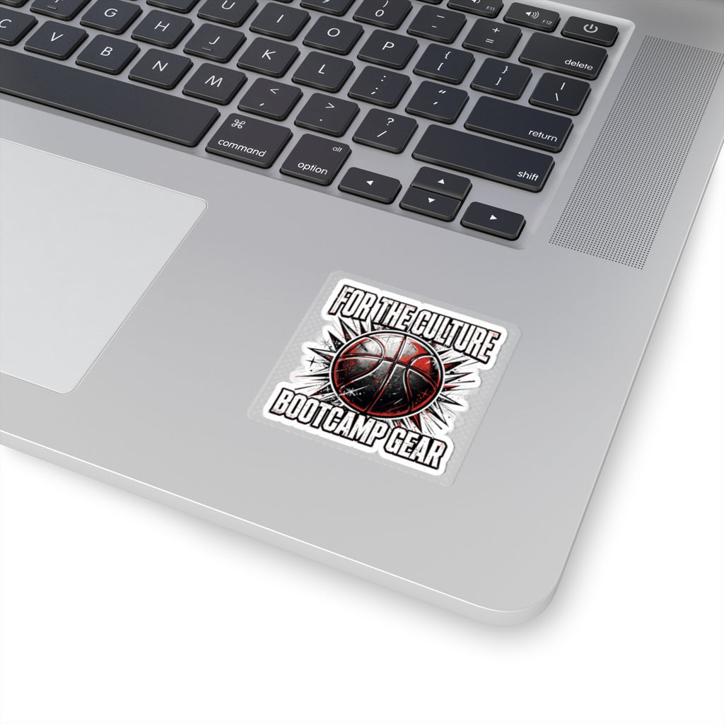 For The Culture Basketball Sticker — Bootcamp Gear Kiss-Cut Sticker