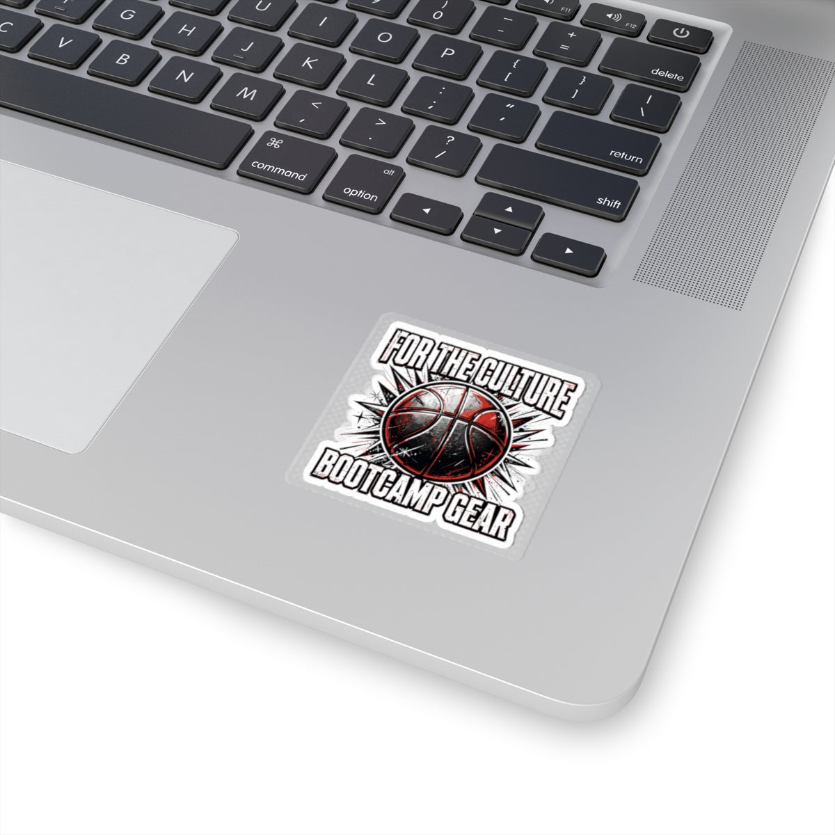 For The Culture Basketball Sticker — Bootcamp Gear Kiss-Cut Sticker