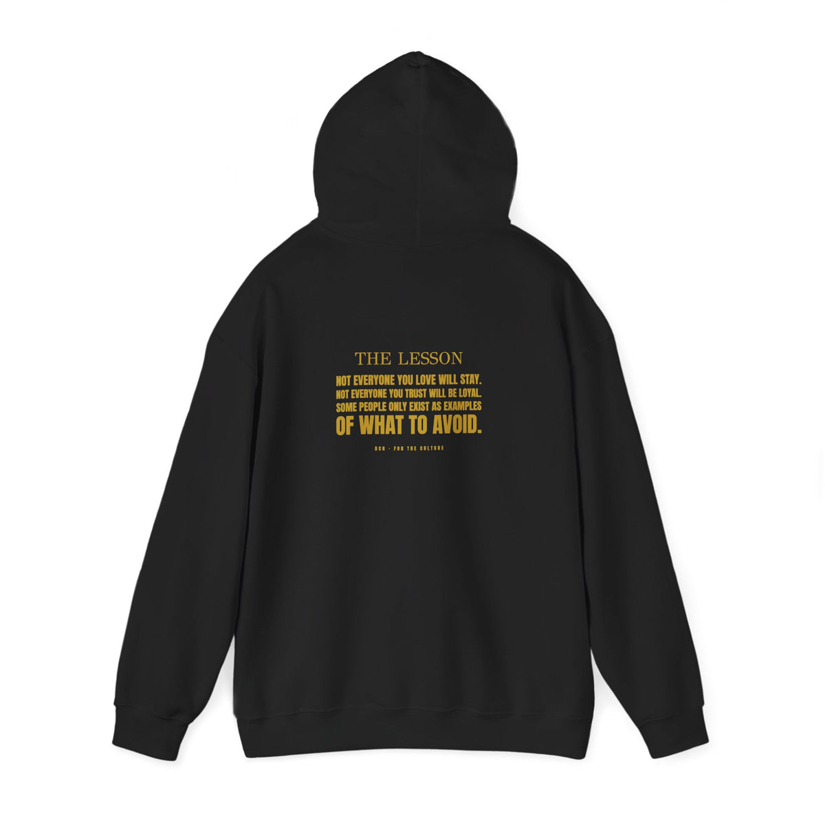 The Lesson Hoodie – Didot (Black)