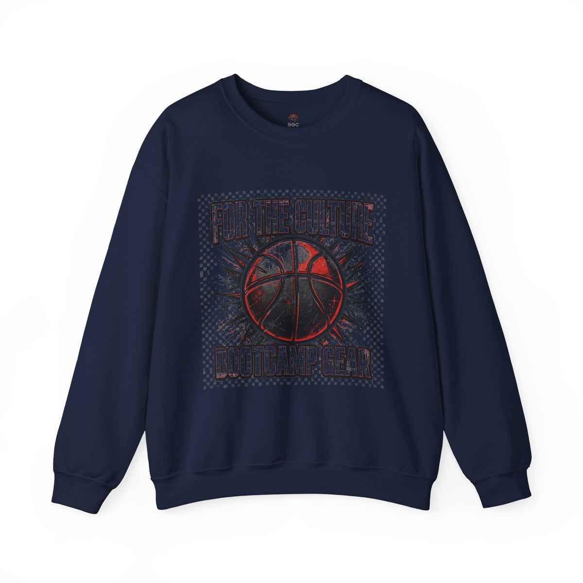 For The Culture Basketball Crewneck Sweatshirt - Rootcamp Gear Graphic Pullover