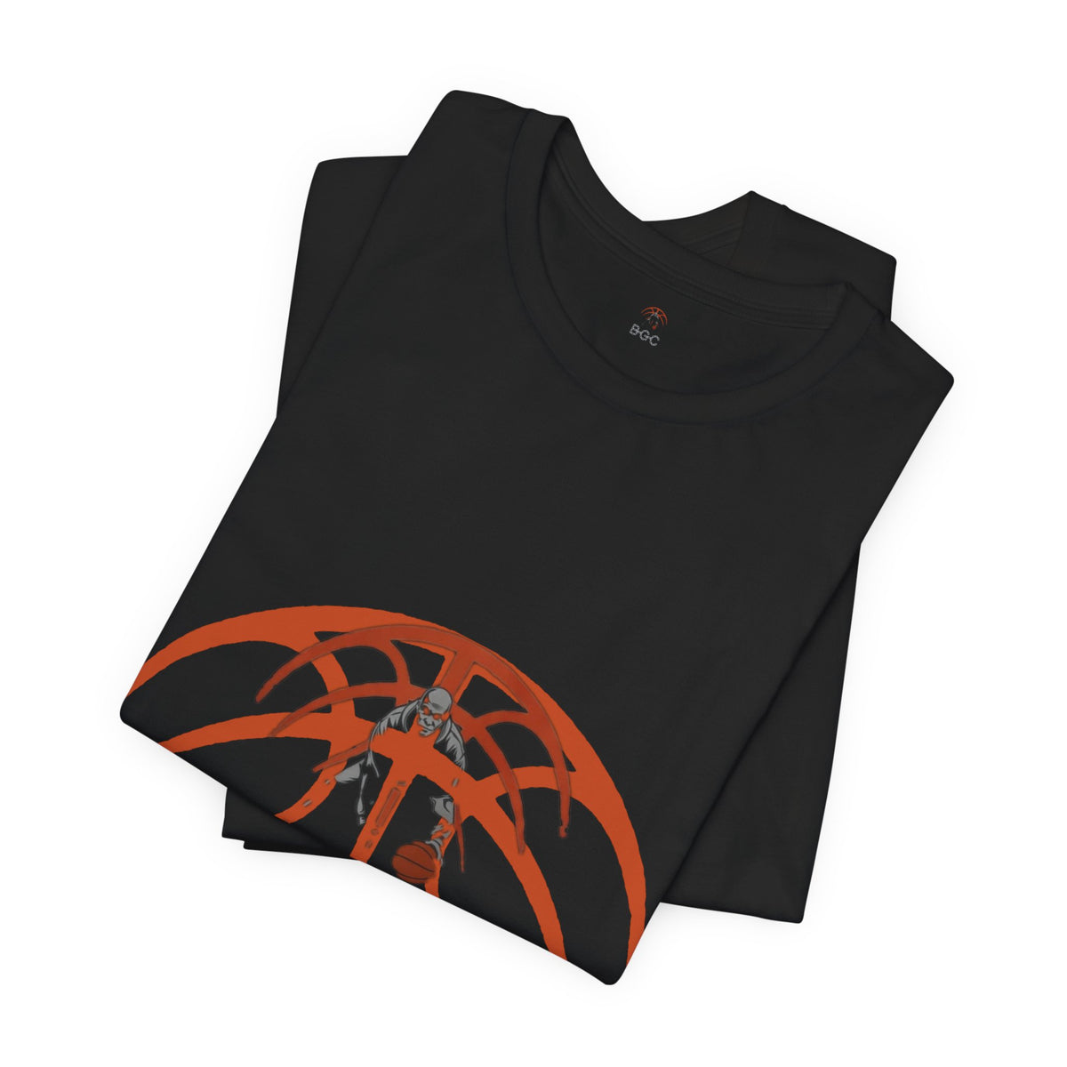 Basketball Chain Logo Tee — 'STG' Graphic Sports T-Shirt