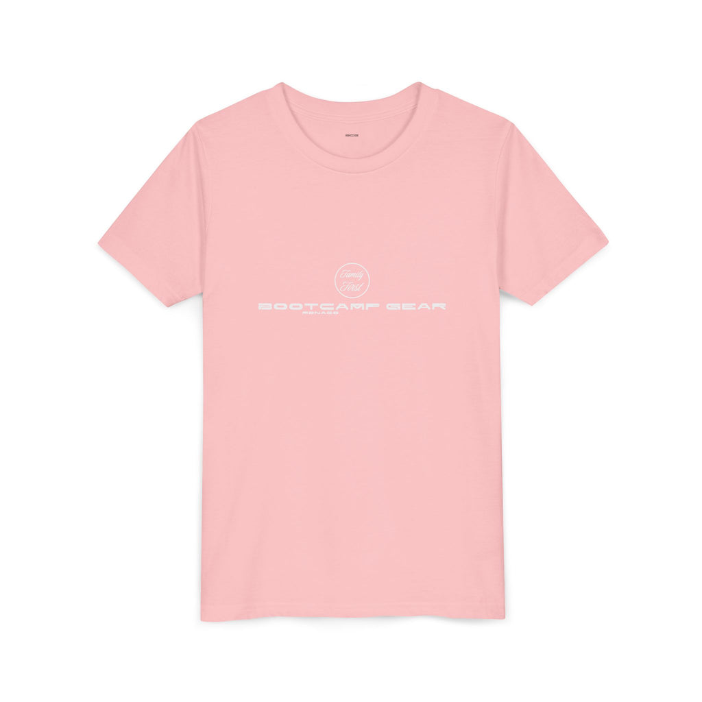 Family First Tee – Monaco (Pink) – Youth