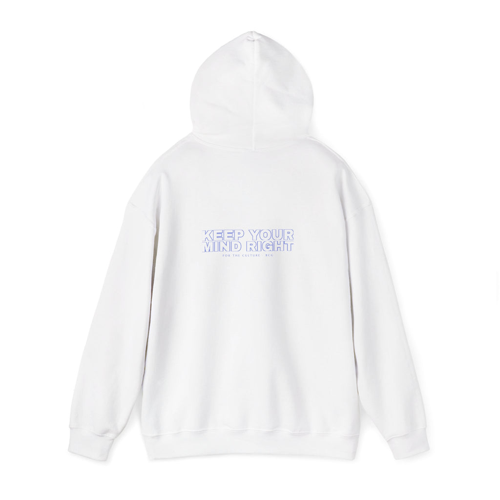 Keep Your Mind Right Hoodie – Varsity (White)