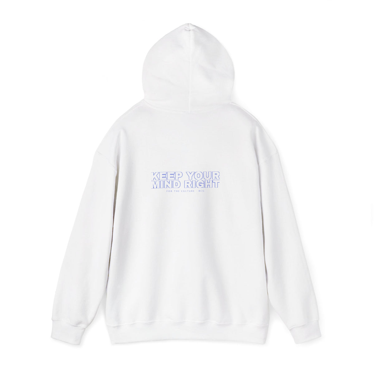 Keep Your Mind Right Hoodie – Varsity (White)