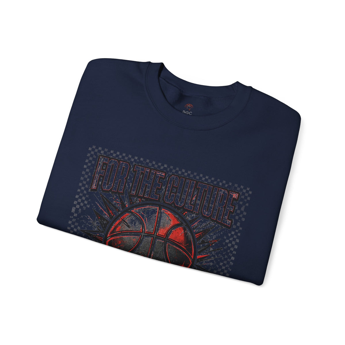 For The Culture Basketball Crewneck Sweatshirt - Rootcamp Gear Graphic Pullover