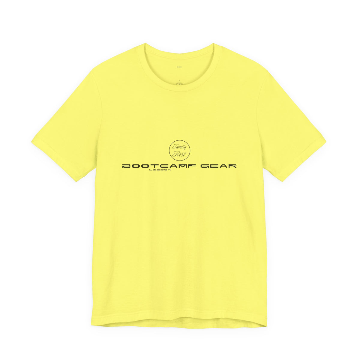 Family First Tee – Lisbon (Yellow)