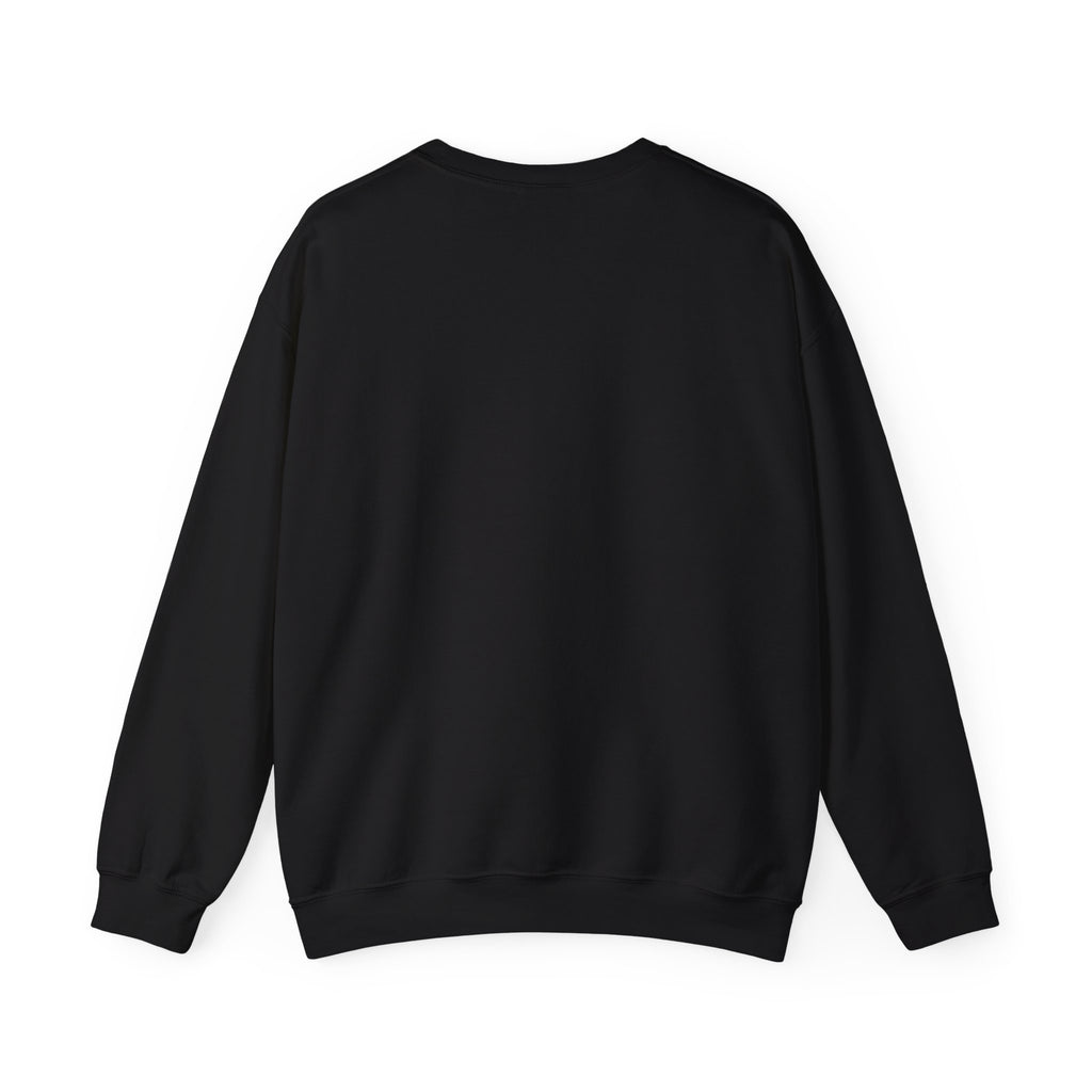Crewneck Sweatshirt — Minimalist Tiny "PK" Embroidered White Pullover