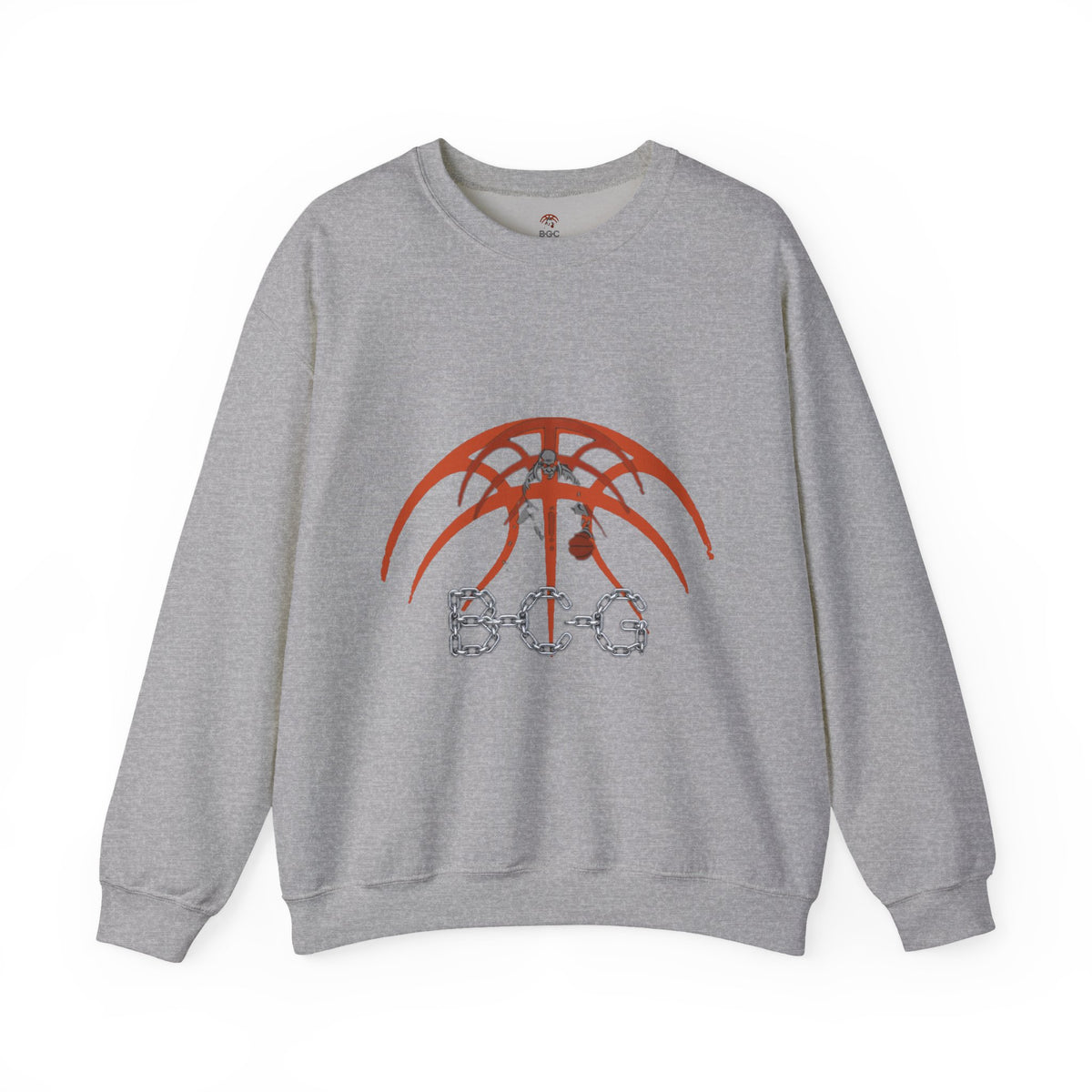 Basketball Chain Logo Crewneck Sweatshirt