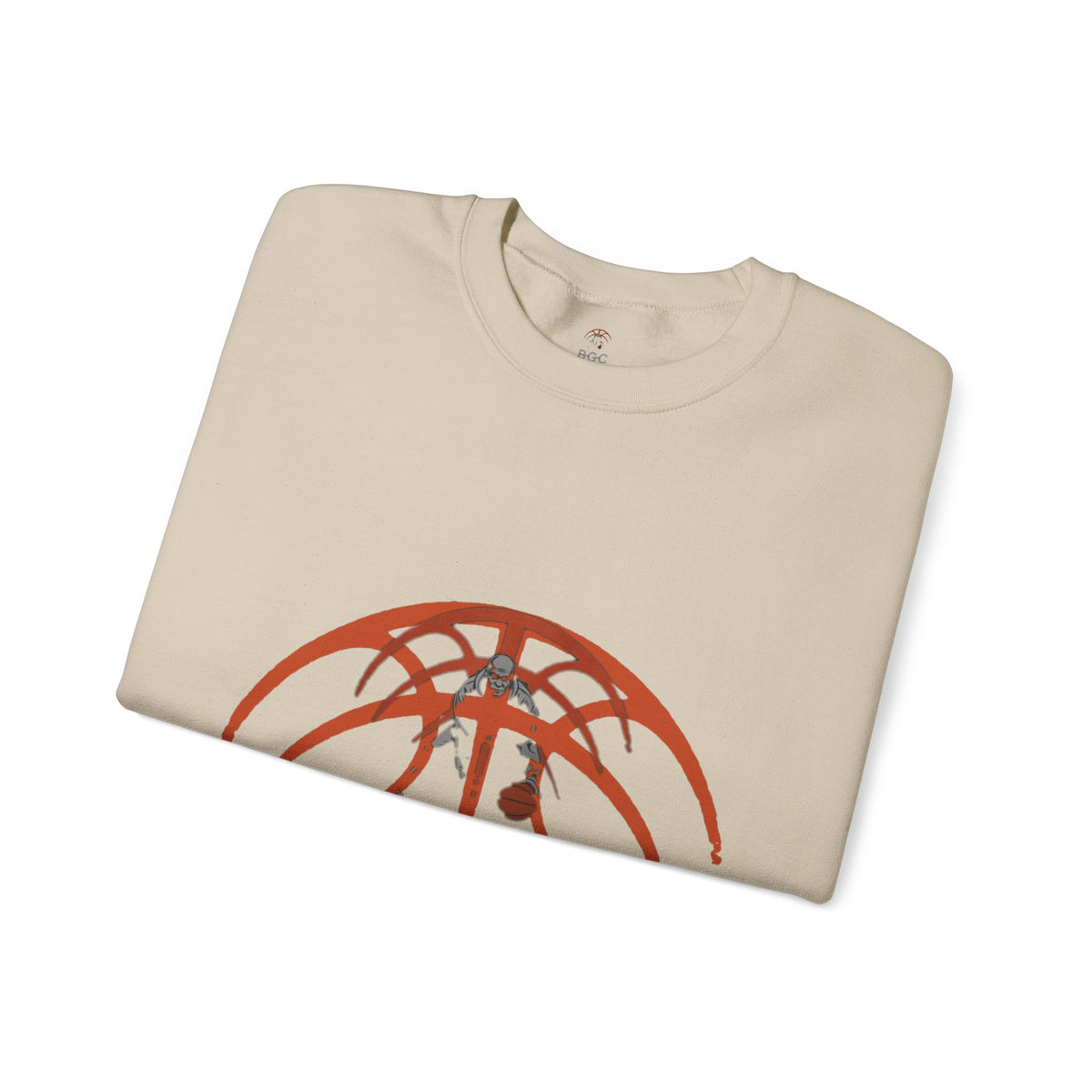 Basketball Chain Logo Crewneck Sweatshirt