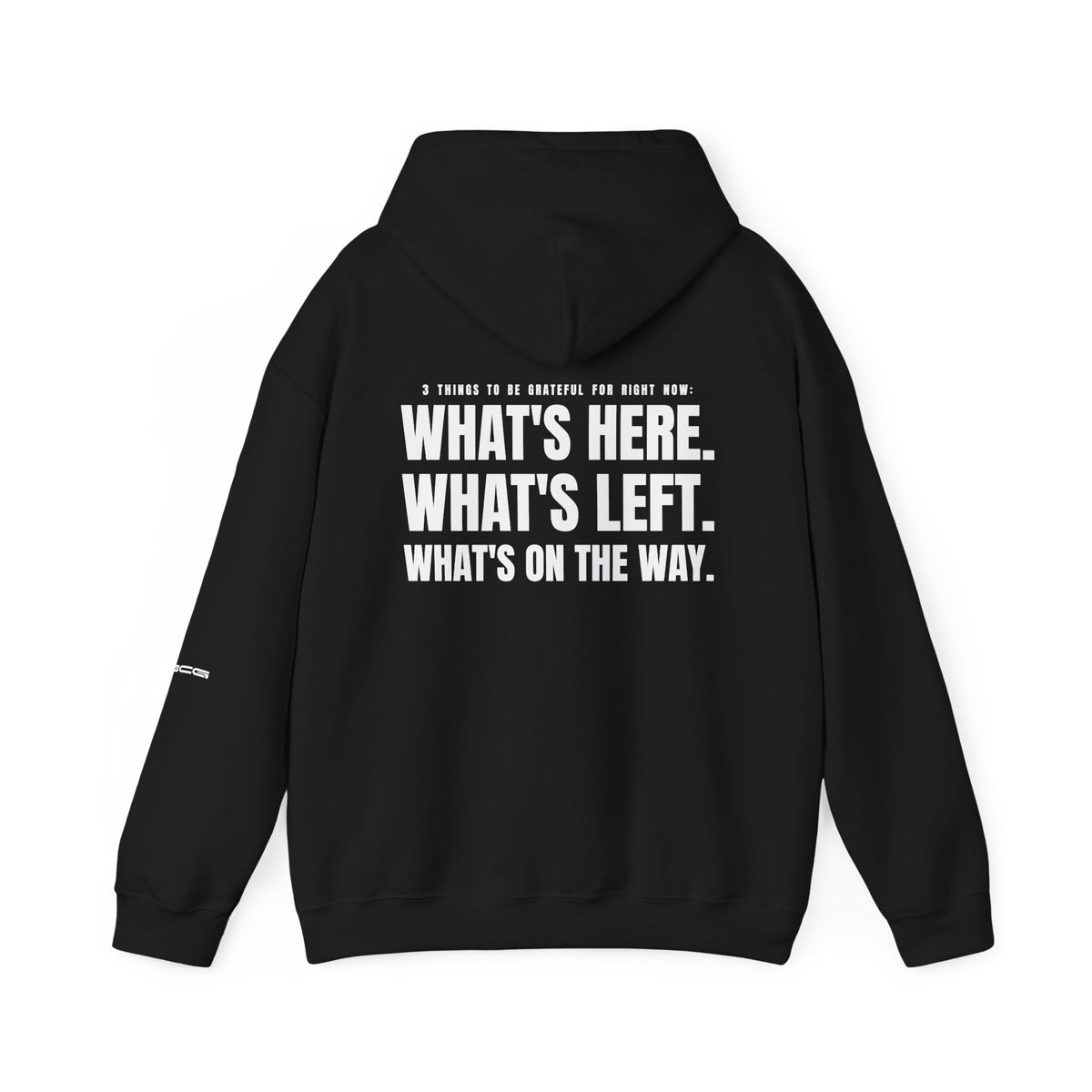 ML Hoodie – Gratitude Back (Black)
