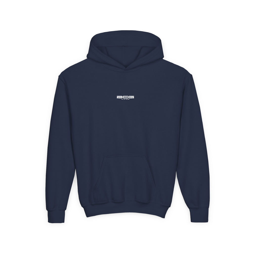 ML Hoodie – Bootcamp Gear Sleeve Stack (Navy) – Youth