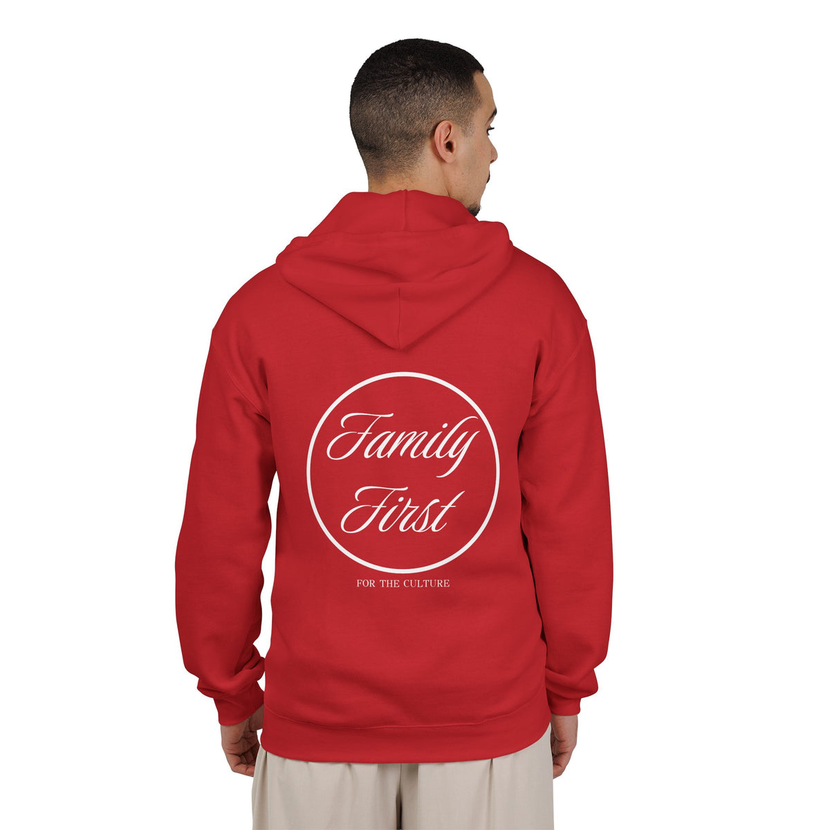 ML Zip Hoodie – Red