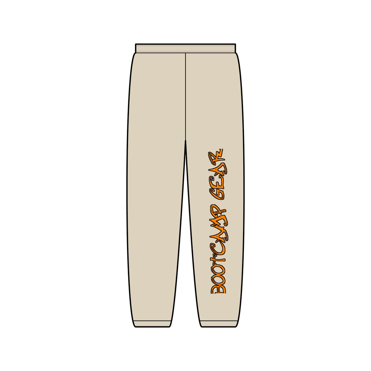 BBC Black Drip Sweatpants