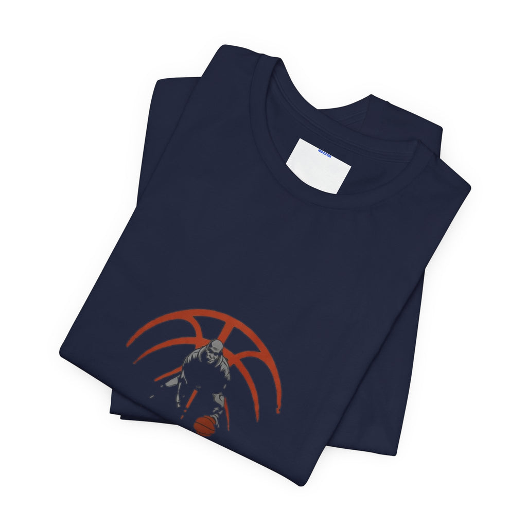 Basketball Chain Logo Tee — 'BCG' Graphic Sports T-Shirt