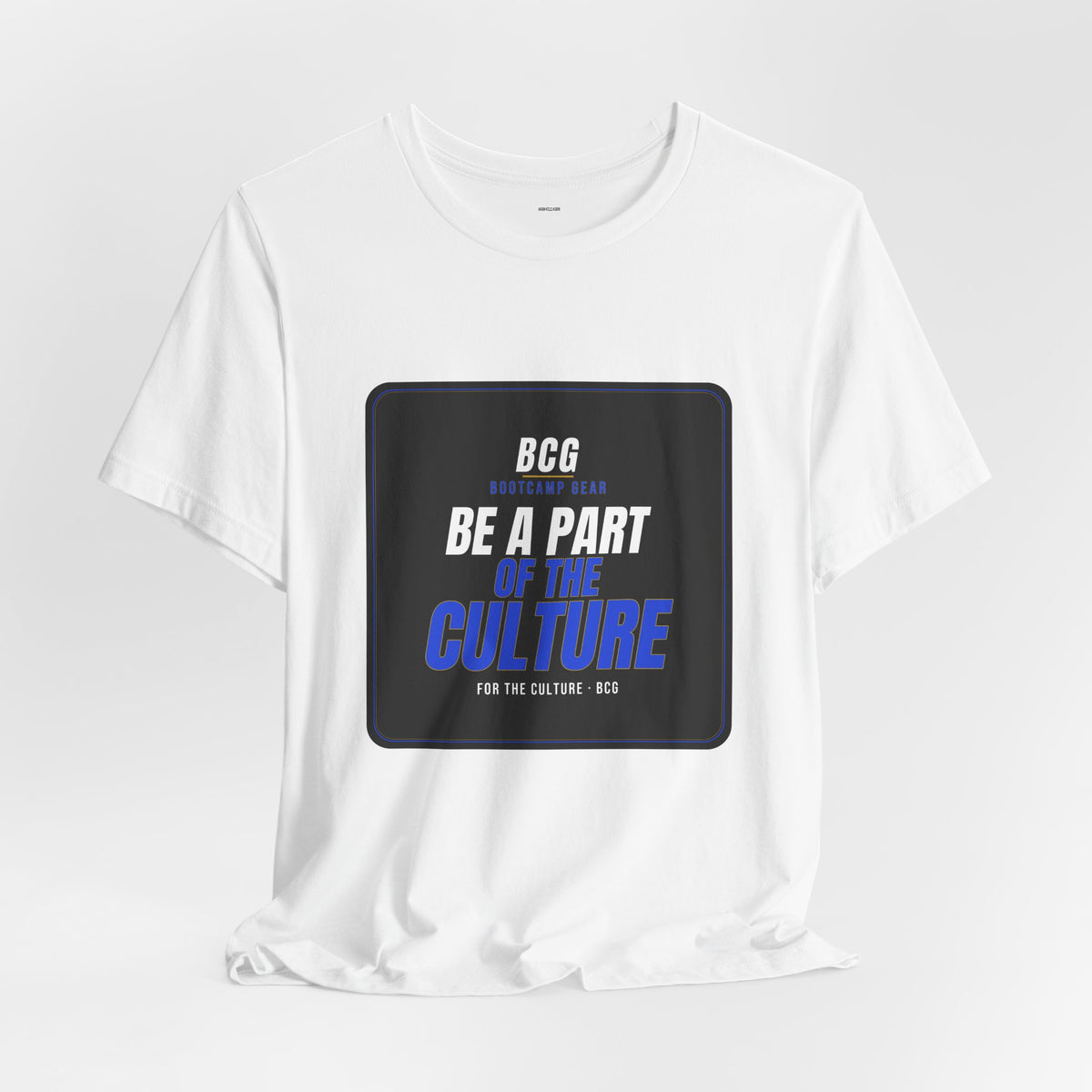 Be A Part Of The Culture Tee – The House Badge (White)