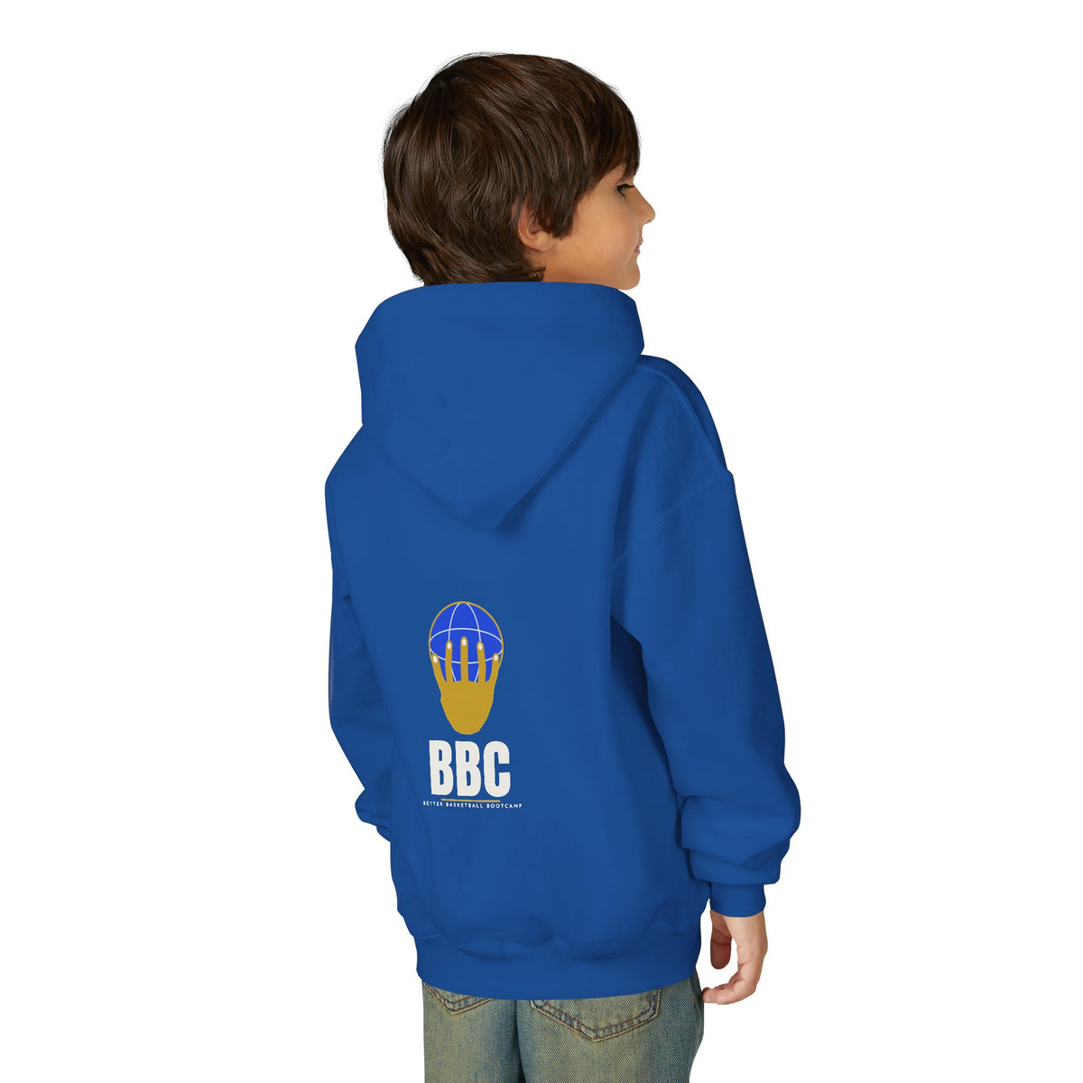 Hand & Ball Hoodie – The Emblem (Royal) – Youth