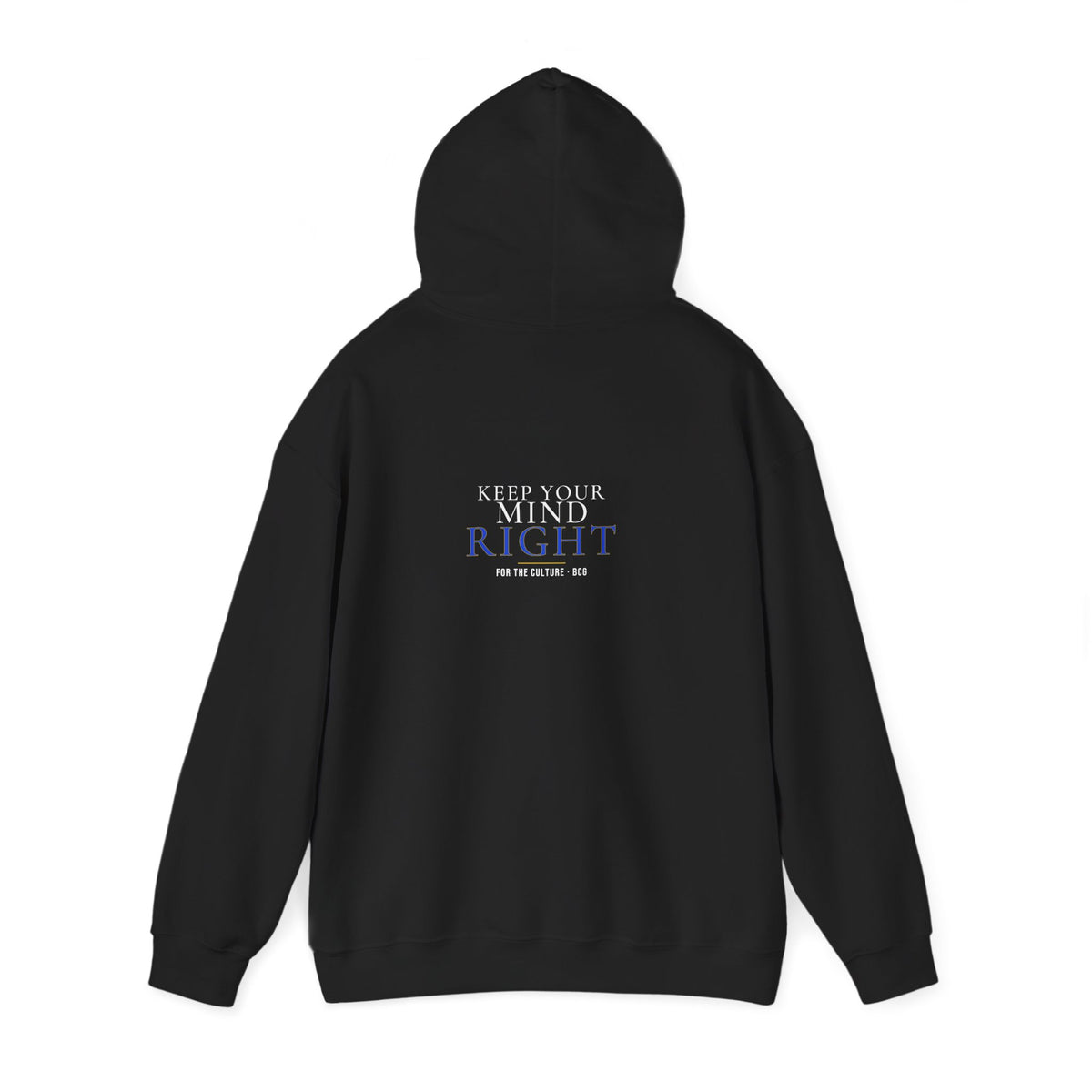 Keep Your Mind Right Hoodie – The Cormorant Stack (Black)