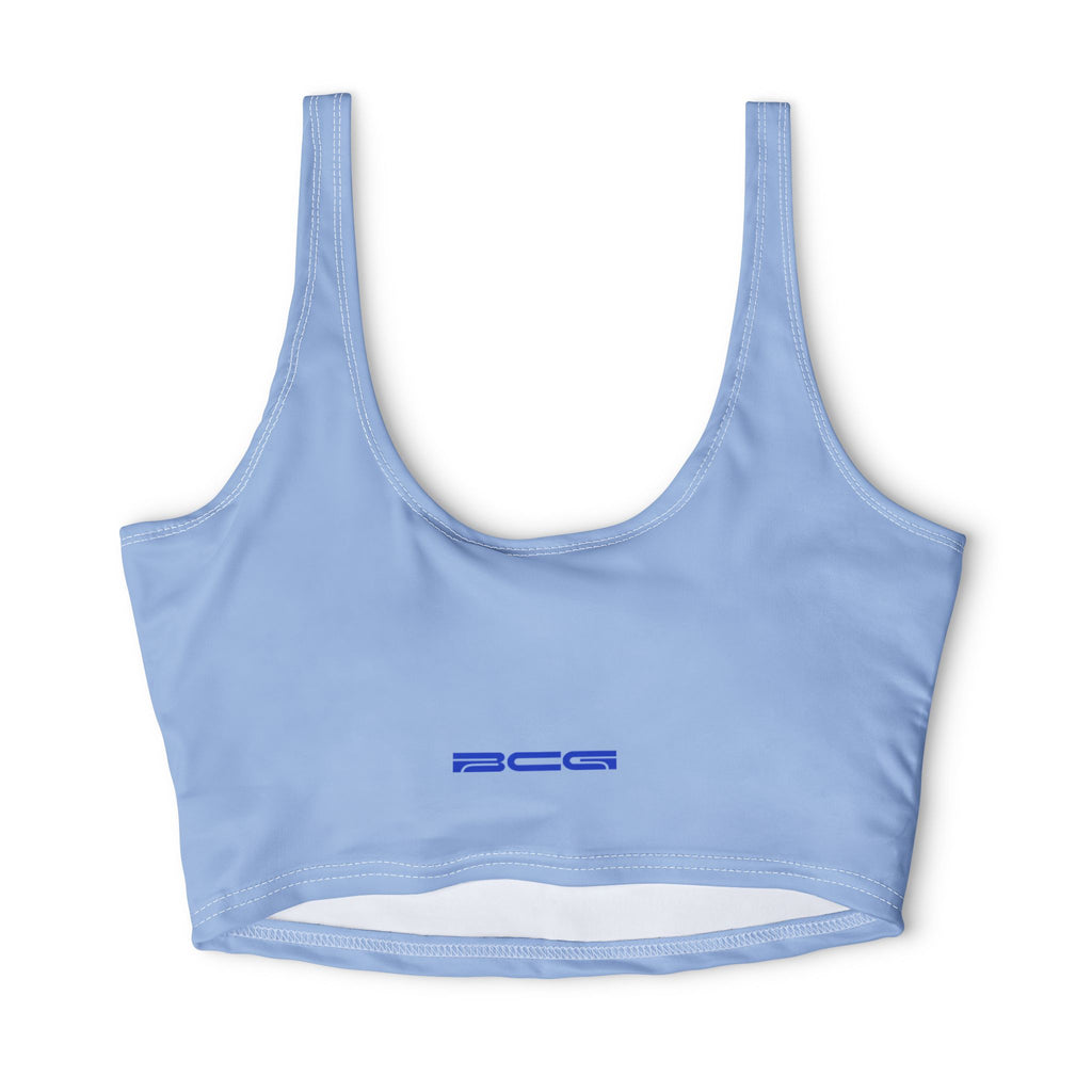 ML Sports Bra – Chest Hit (Light Blue)
