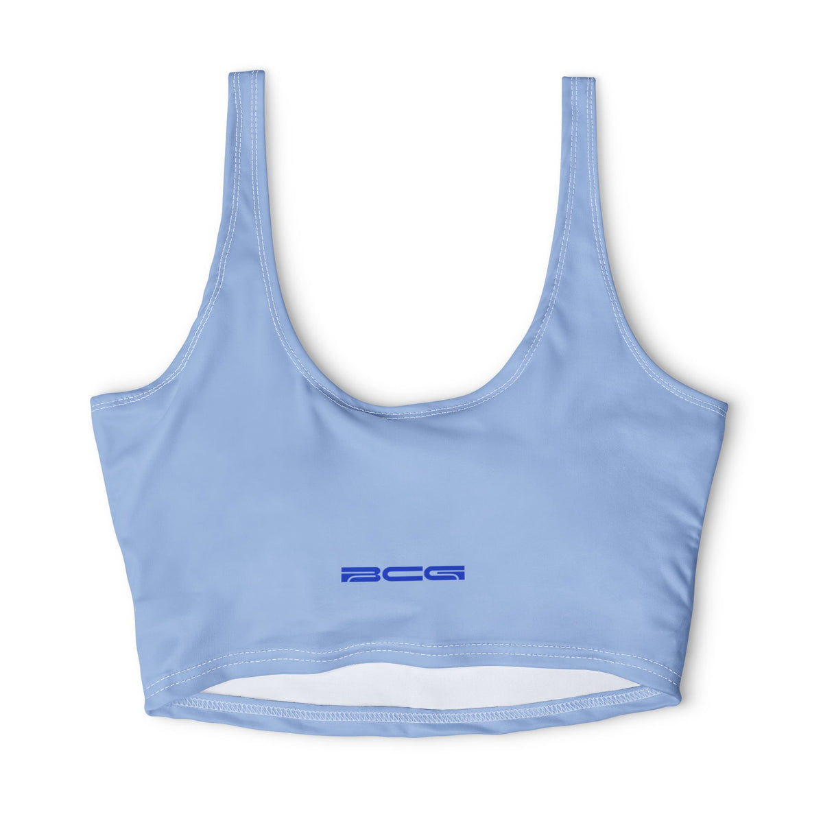ML Sports Bra – Chest Hit (Light Blue)