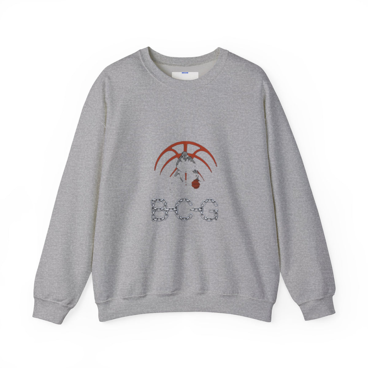 Basketball Chain Logo Crewneck Sweatshirt
