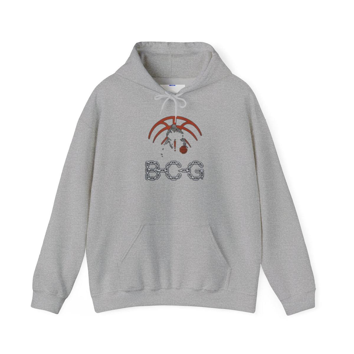 Palm Tree & Chain Logo Hoodie — BCG Graphic Pullover