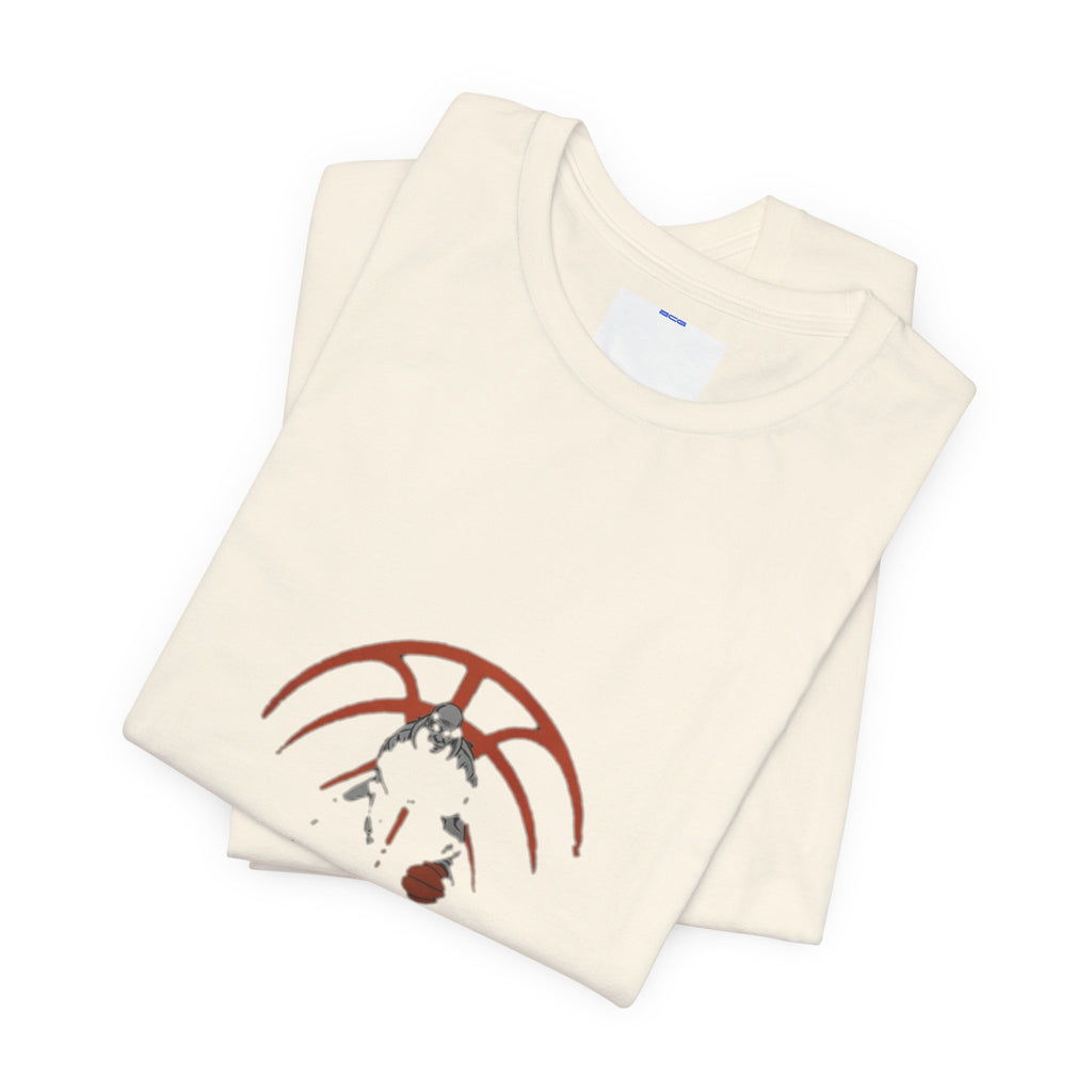 Basketball Chain Logo Tee — 'BCG' Graphic Sports T-Shirt
